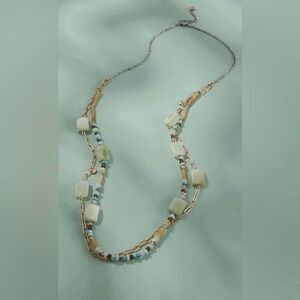 Tranquil Treasures Collection Semiprecious Jade Stone Necklace